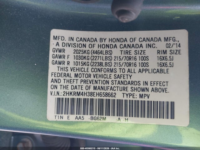 Honda CR-V Lx