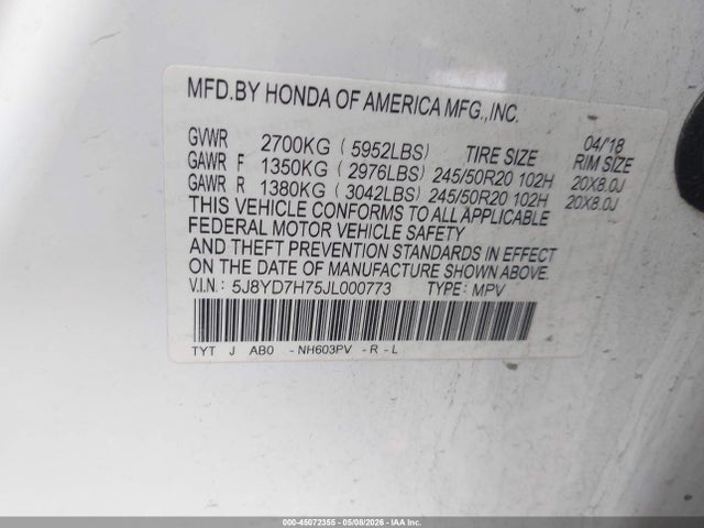 Acura Mdx Sport Hybrid Advance Package