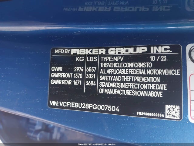 Fisker Ocean Extreme
