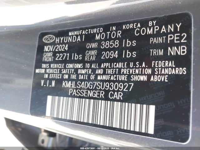 Hyundai ELANTRA Sel Convenience