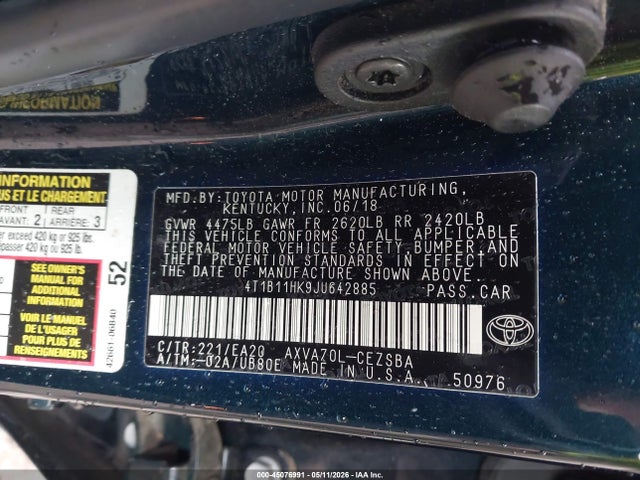 Toyota Camry Se