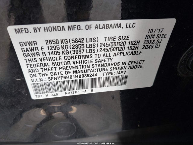Honda Pilot Elite