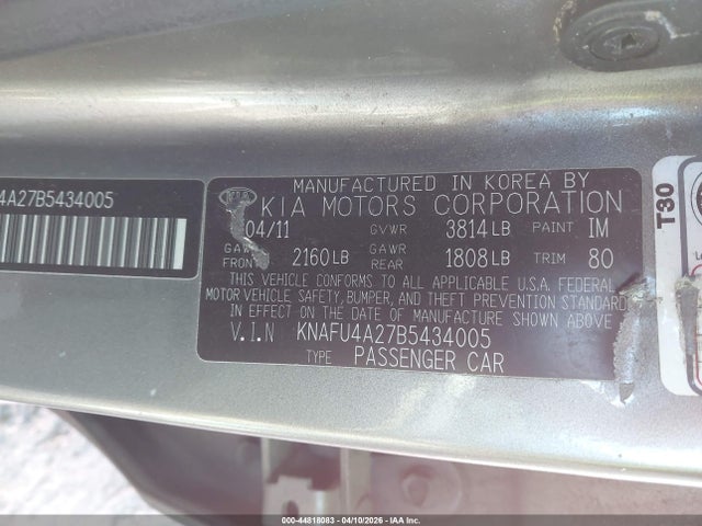 Kia Forte Ex