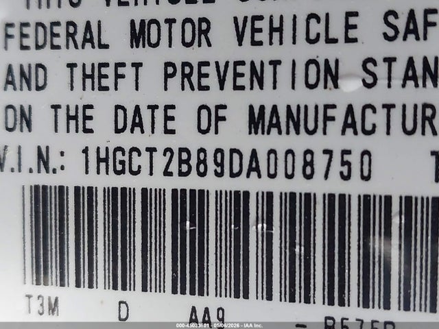 Honda Accord Ex-l V-6