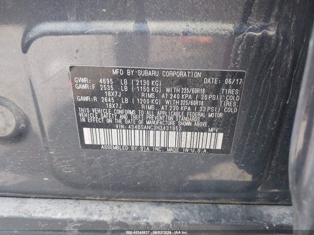 Subaru Outback 2.5i Limited