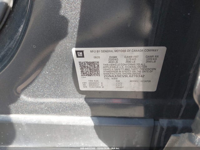 Chevrolet Equinox Awd Ls