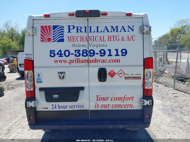 Ram Promaster Low Roof 136 Wb
