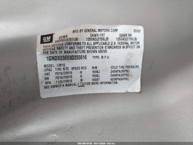 Chevrolet Venture Ls