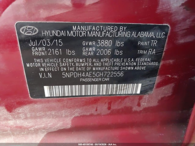 Hyundai ELANTRA Se
