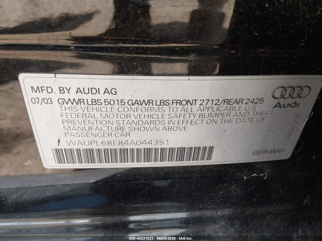 Audi S4 4.2
