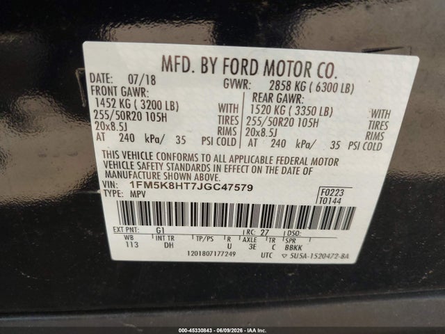 Ford Explorer Platinum