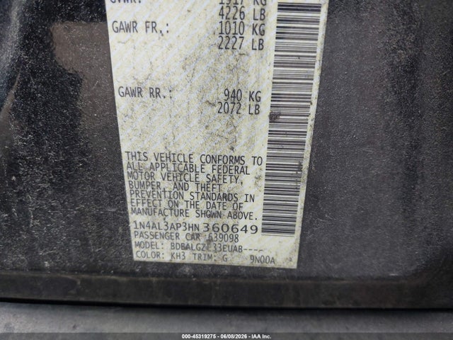 Nissan Altima 2.5 S