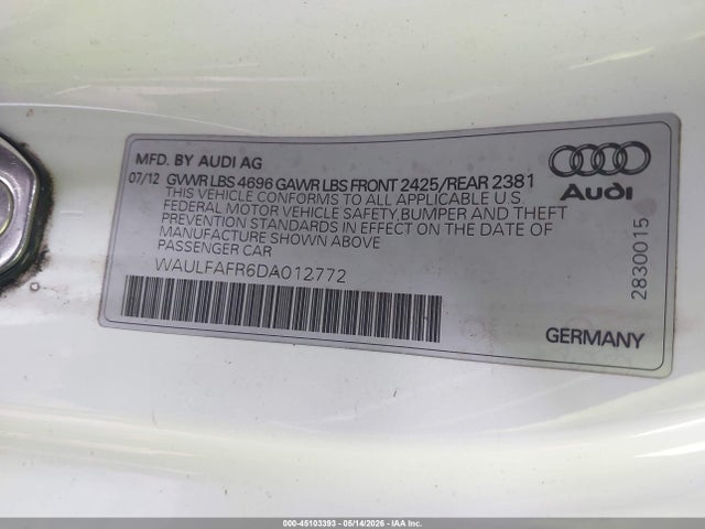 Audi A5 2.0t Premium