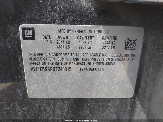 Chevrolet Malibu 2lt