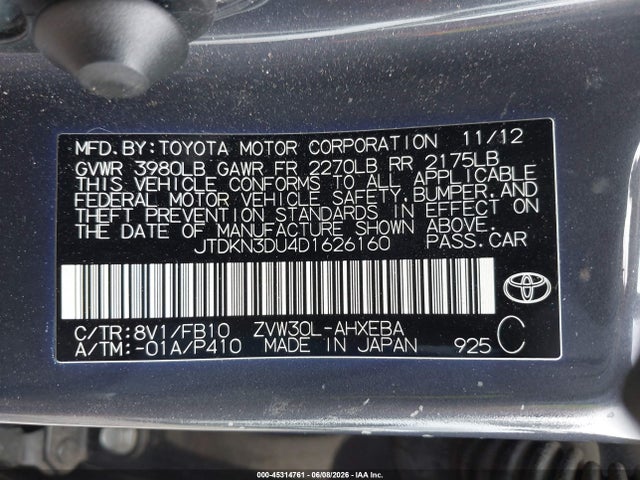 Toyota Prius Two