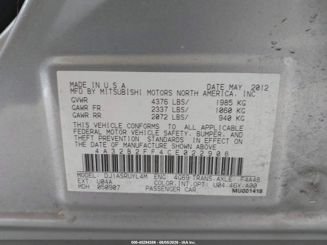 Mitsubishi Galant Fe