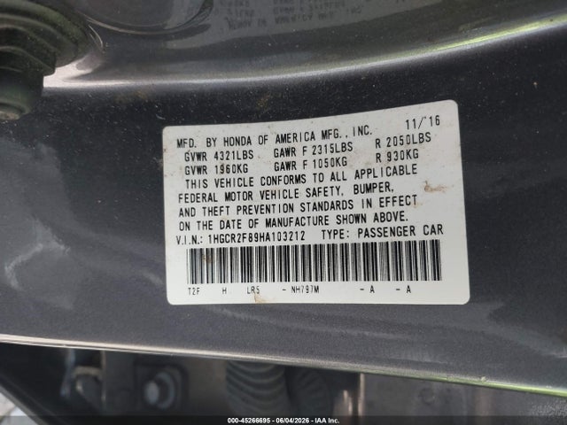 Honda Accord Ex-l