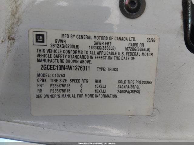 Chevrolet C1500 Fleetside