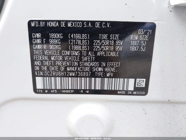 Honda HR-V Awd Sport