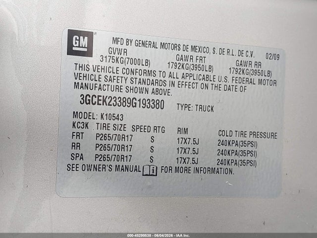 Chevrolet Silverado 1500 Lt