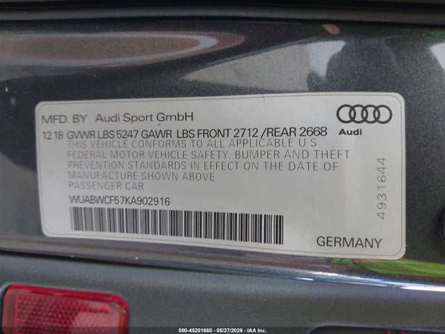Audi Rs 2.9t