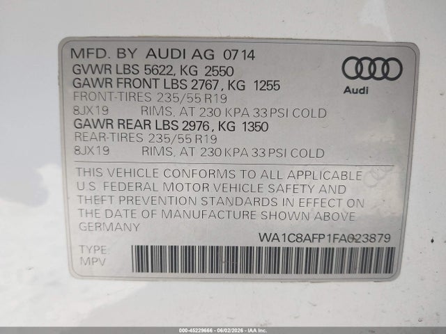 Audi Q5 2.0t Prestige