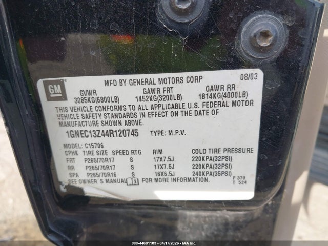 Chevrolet Tahoe Lt