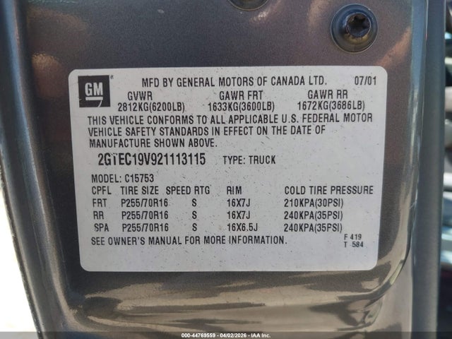 GMC Sierra 1500 Sle