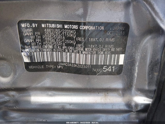 Mitsubishi Outlander Sel