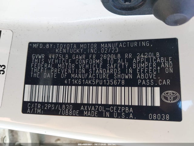 Toyota Camry Xse