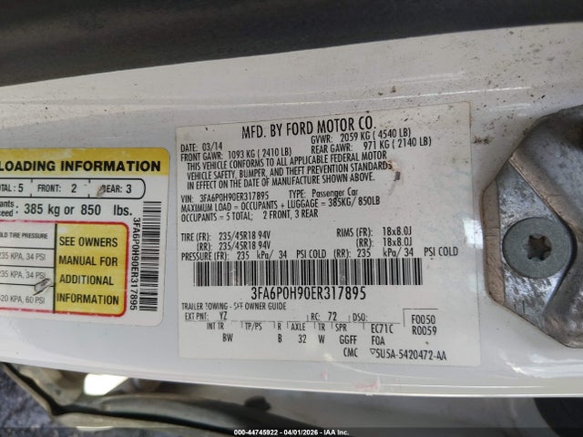 Ford Fusion Se