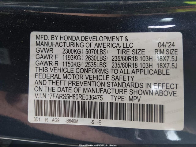 Honda CR-V Hybrid Sport-l