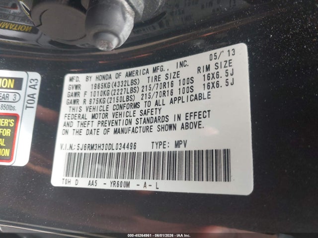 Honda CR-V Lx
