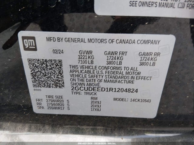 Chevrolet Silverado 1500 4wd  Short Bed Rst