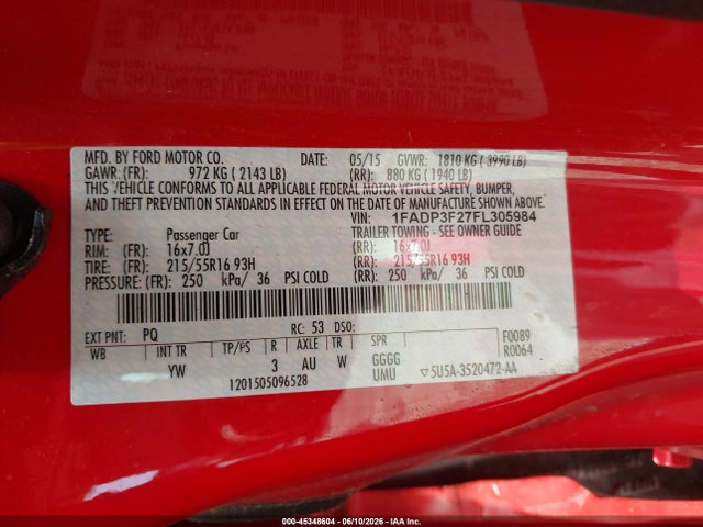 Ford Focus Se