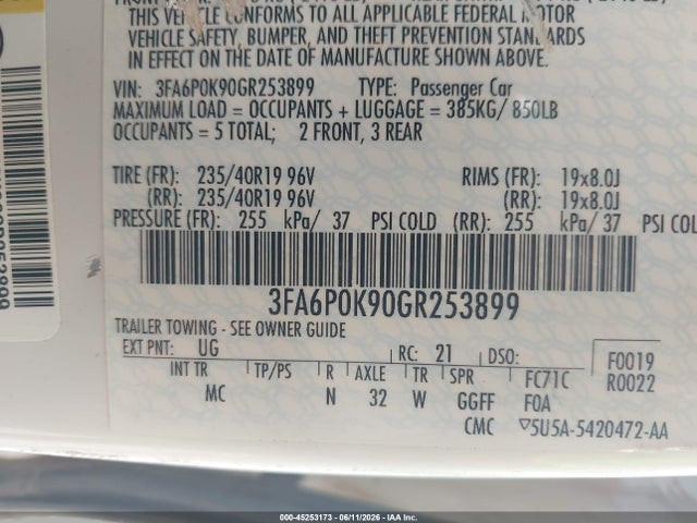 Ford Fusion Titanium