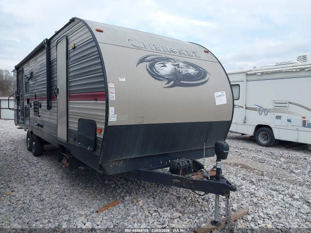 Salvage Forest River Travel Trailer Image