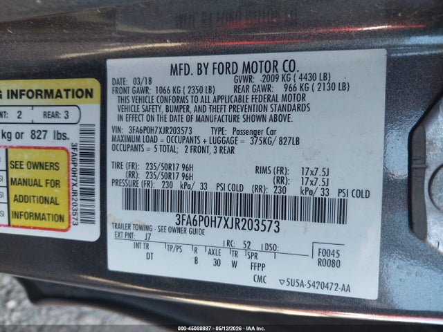Ford Fusion Se