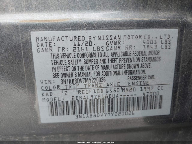 Nissan Sentra Sr Xtronic Cvt