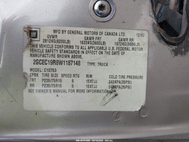 Chevrolet C1500 Fleetside