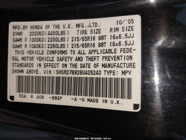 Honda CR-V Se