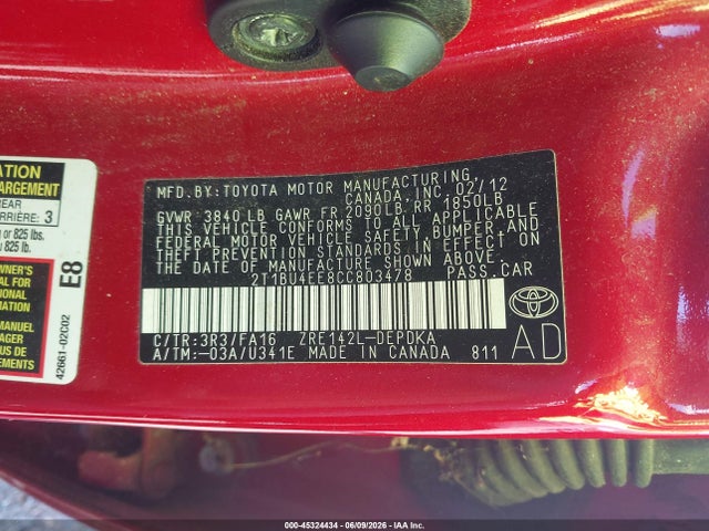 Toyota Corolla L