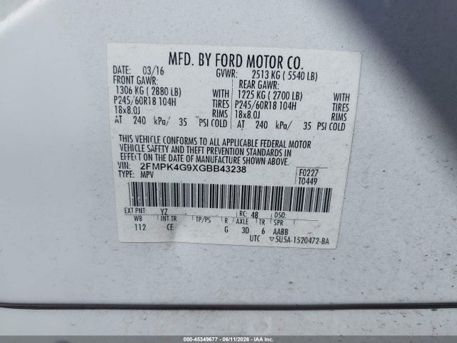 Ford Edge Se