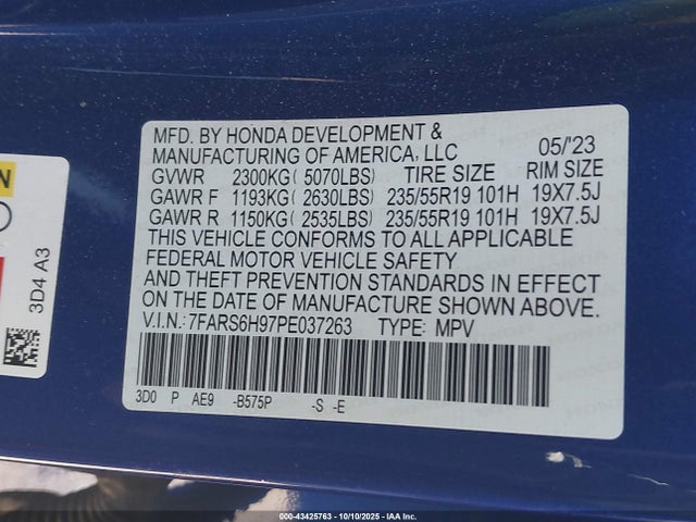 Honda CR-V Hybrid Sport Touring