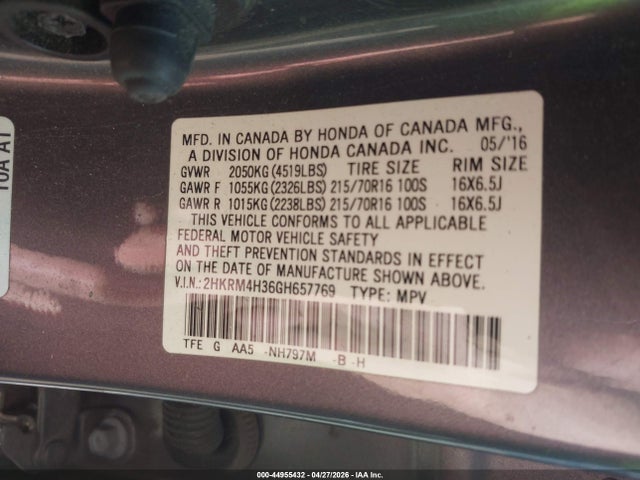 Honda CR-V Lx