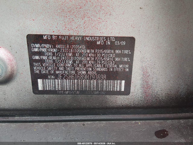 Subaru Forester 2.5x