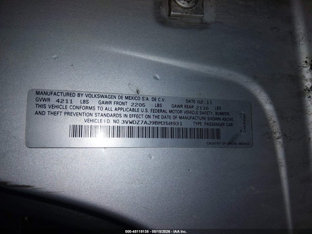 Volkswagen Jetta 2.5l Se