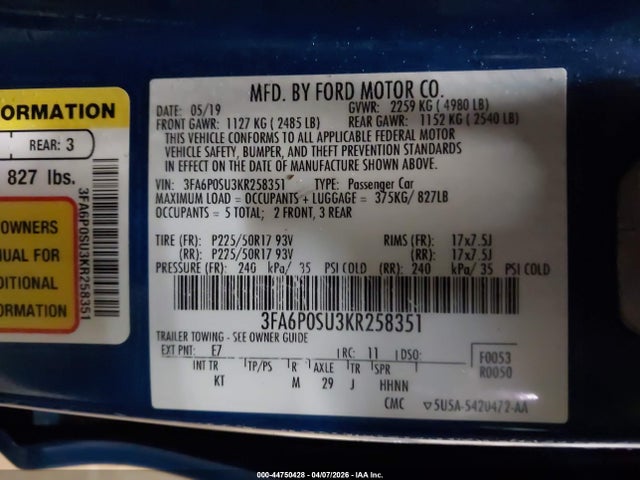 Ford Fusion Titanium