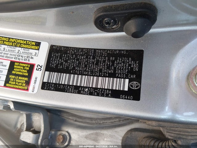 Toyota Camry Se
