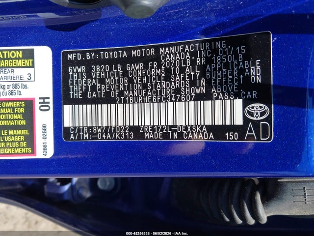 Toyota Corolla S Plus